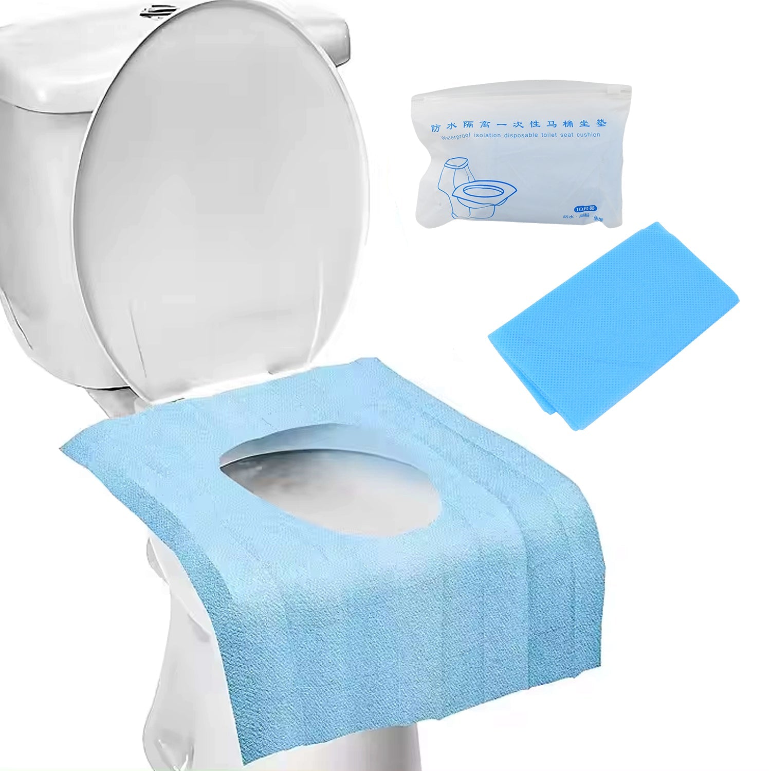 Disposable Toilet Seat Covers / waterproof isolation Disposable Toilet Seat Cushion (10 Pcs Set) Disposable Toilet Seat Covers / waterproof isolation Disposable Toilet Seat Cushion (10 Pcs Set)
